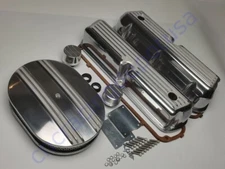 FOR SBF Ford Nostalgic Valve cover Aluminum 15" Air Cleaner Engine Dress Up Kit