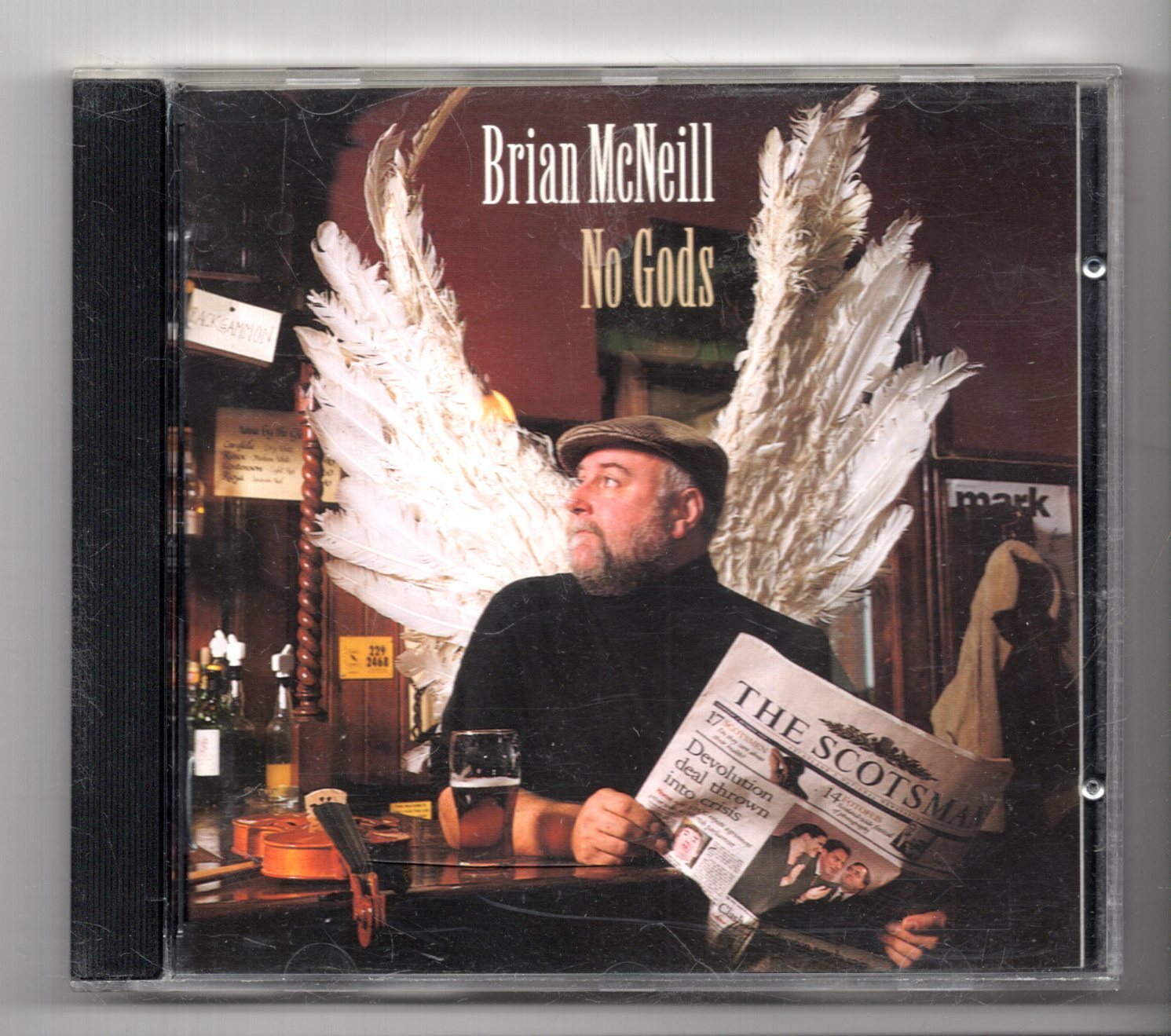 (KE358) Brian McNeill, No Gods - 1995 CD