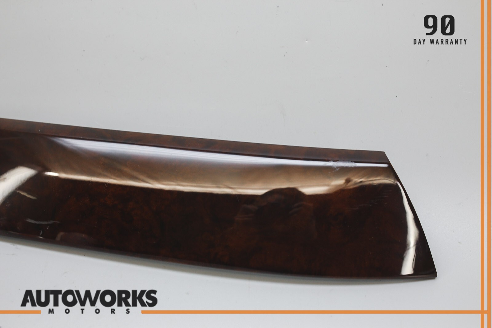 03-13 Maserati Quattroporte M139 Rear Right Passenger Door Panel Trim Wood OEM