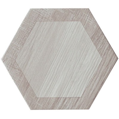 Apollo Tile 20 pack 9.5-in W x 9.5-in L Hexagonal Matte Grey