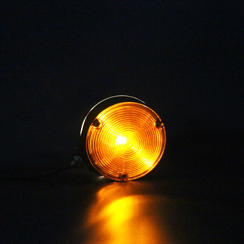 Feu LED Lollipop Rouge/ambre Pour Camion - Compatible Scania, Volvo Et Autres - Modèle LED800160