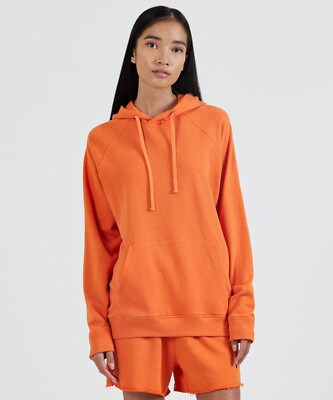 Atm Anthony Thomas Melillo L12913 Orange French Terry Hoodie