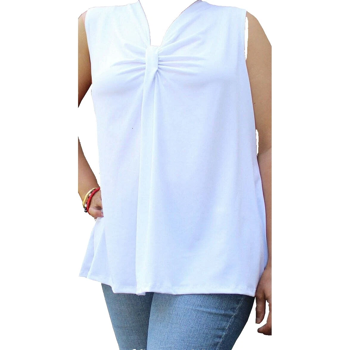 Plus Size Sleeveless Tops for Women