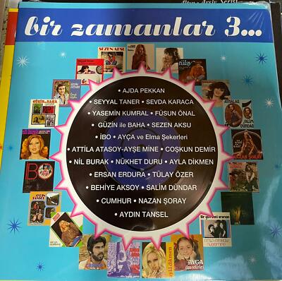Bir Zamanlar  3 (2 Plak)-Plak LP NEU  Mavi Renkli Plak