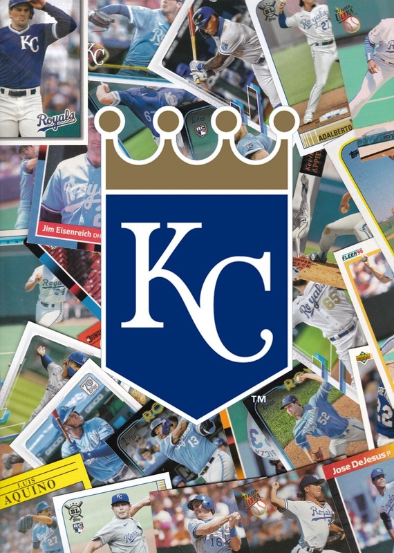 100 Kansas City Royals MLB Trading Cards Lot