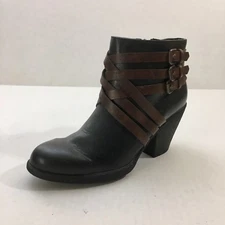 Womens Eurosoft By Sofft Black Block Heel Boot Size 7M