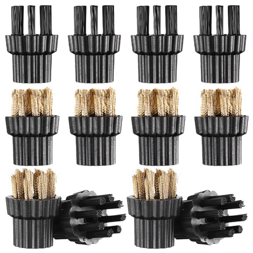 12pcs Replacement Parts Mop Parts Steam Cleaner Mop Brush Head