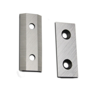 #ad 2 Hole 64mm Garden Chipper Shredder Blades For SCREWFIX TITAN TTB3535HR 2500W $20.58