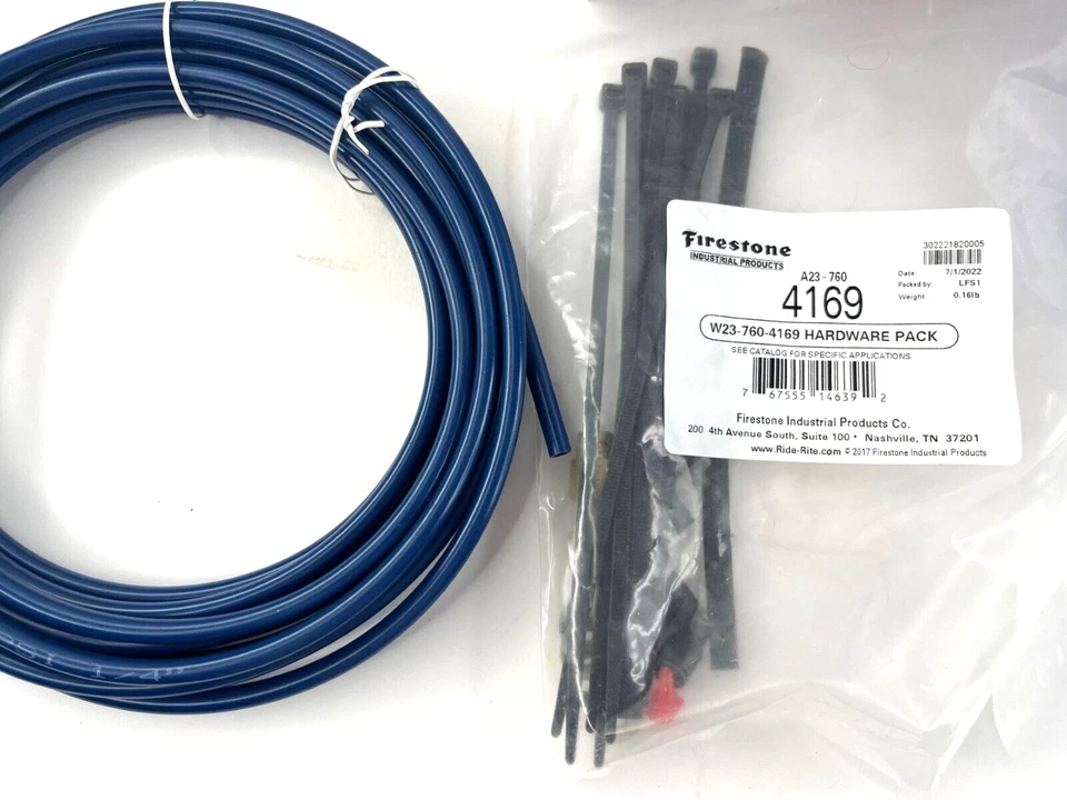4169 Muelles neumáticos Firestone conductor trasero y pasajero para VW Chrysler Dodge Ford Foto 2 de 4