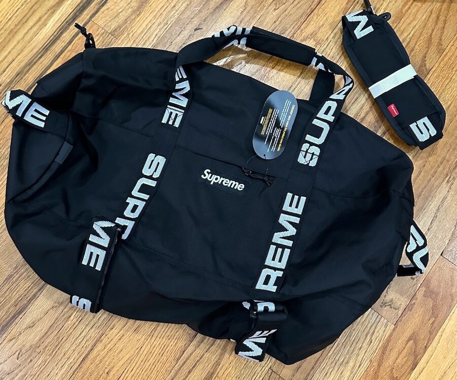 SUPREME 18SS LARGE DUFFLE BAG ボストンバッグ SUPREME LARGE DUFFLE BAG TAN 