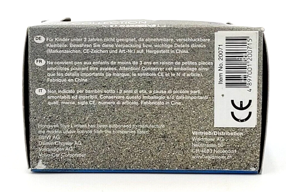 Hongwell Waldmeier Cararama Mercedes-Benz ML 320 Polizei Police Swiss Collection - Image 4 of 4