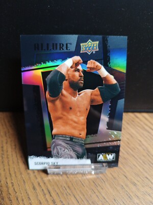 AEW Upper Deck Allure 2022 Scorpio Sky Black Rainbow #76