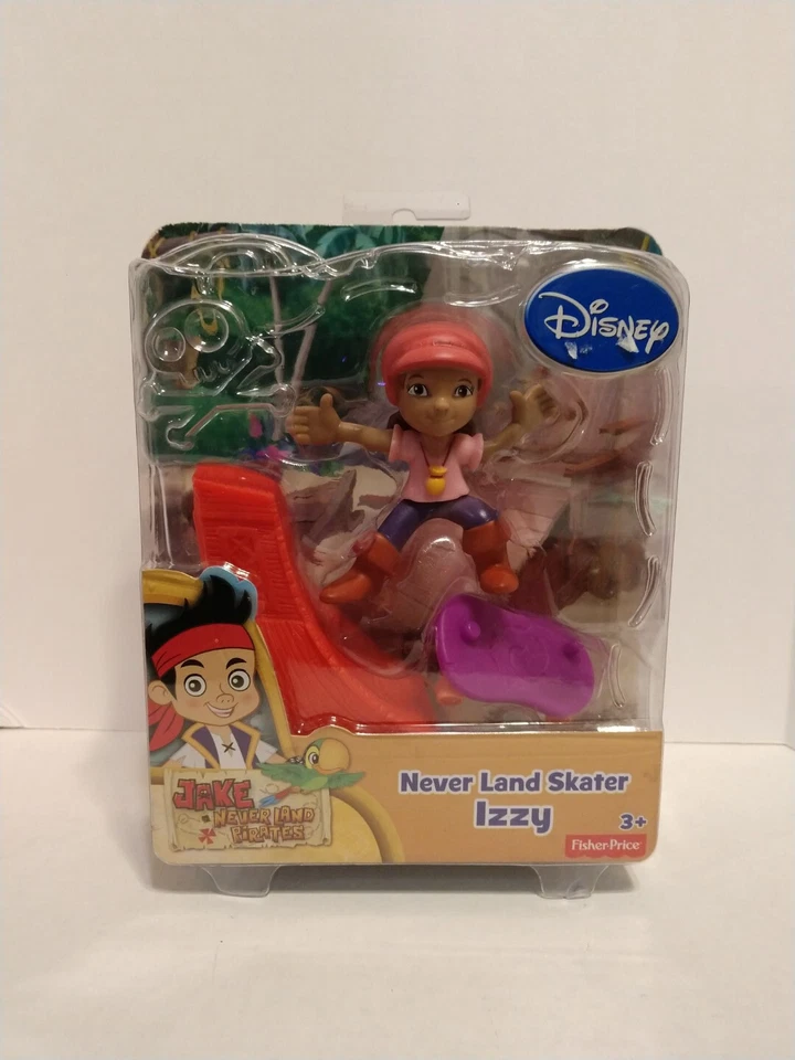NUEVO ~ Fisher Price Disney Jake and The Neverland Pirates IZZY Never Land Skater Foto 2 de 4