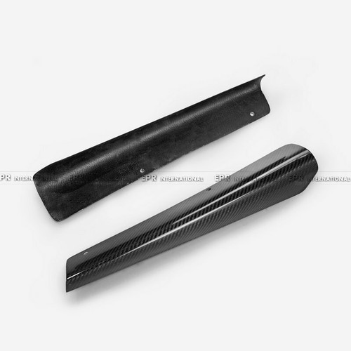VRS Style Carbon Rear Bumper Side Spats Fin For 14-18 Impreza WRX STI S4 VAB VAF - Picture 4 of 12
