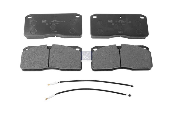 Scheibenbremsbelagsatz DT Spare Parts 2.94070 W:1755Mm S:22Mm H:78Mm-image