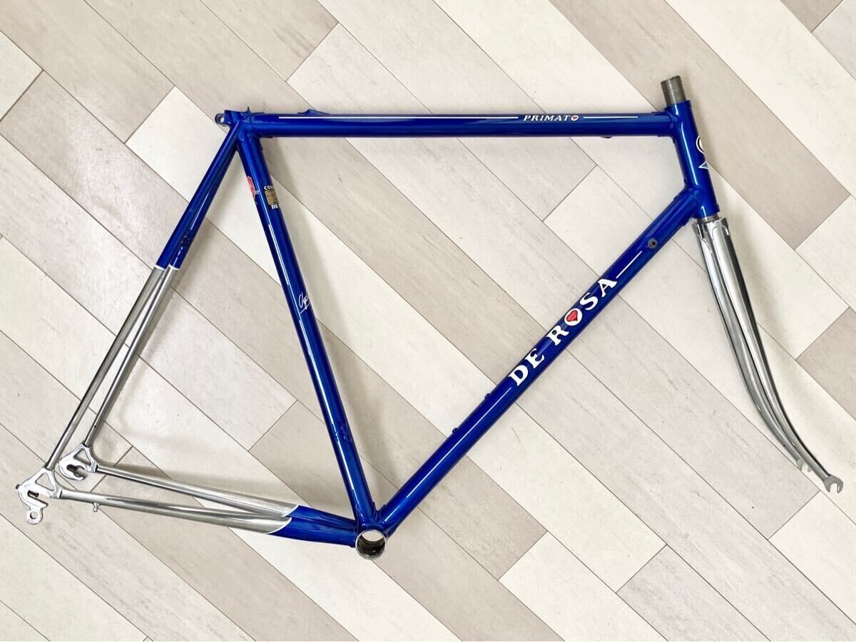 イタリア製 美品 DE ROSA PRIMATO 55cm COLUMBUS EL-OS 希少 イタリア製 美品 DE ROSA PRIMATO 55cm COLUMBUS EL-OS 希少