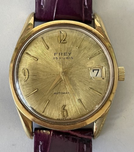 Vintage Frey 25 Rubis Automatic Swiss Wristwatch