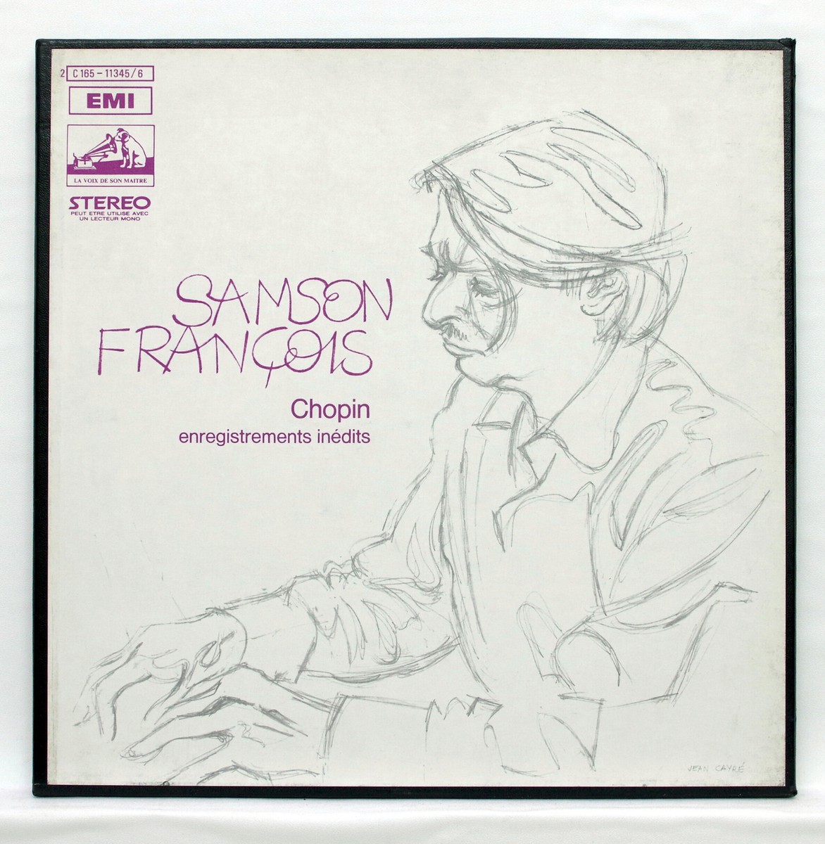 SAMSON FRANCOIS - CHOPIN unreleased recordings EMI 2xLPs box