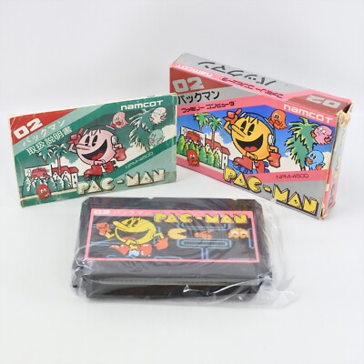 PAC MAN Pacman 02 First Ver Famicom Nintendo 9423 fc | eBay
