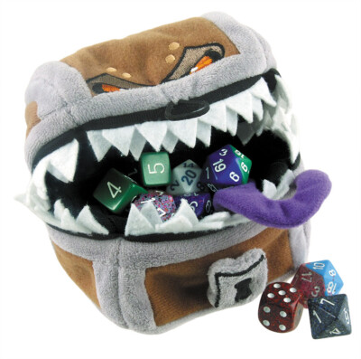 Dungeons & Dragons Plush Mimic Gaming Pouch/Dice Bag by Ultra-Pro UPI86514 Cozy