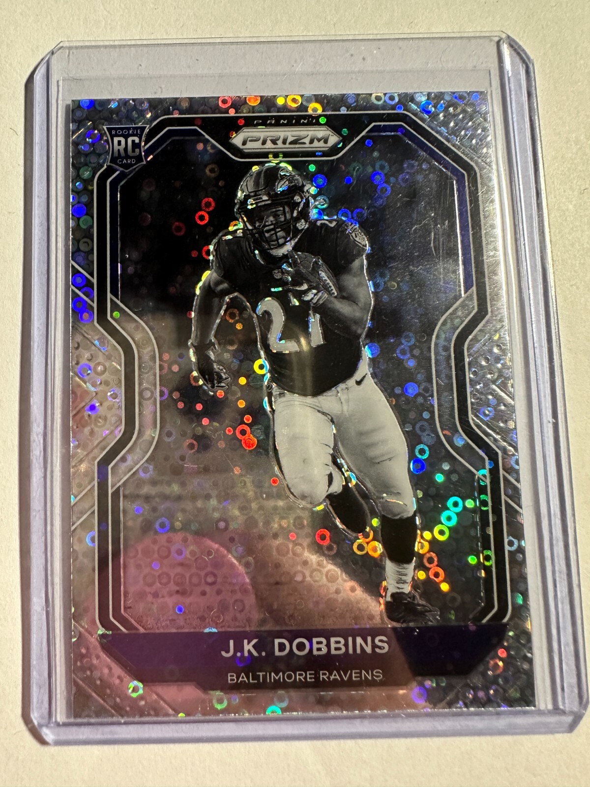 K117,097 -  2020 Panini Prizm Prizms No Huddle #379 J.K. Dobbins