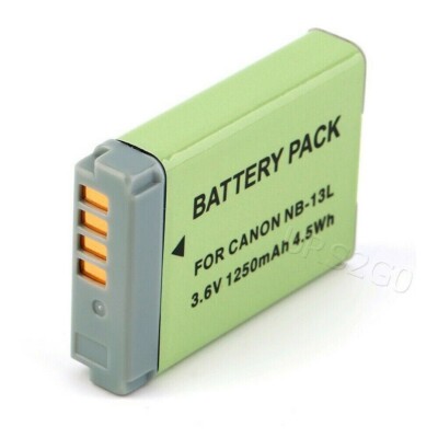 High Capacity Replacement NB-13L Battery Fits Canon PowerShot G9X / G9 X Mark II