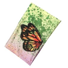 Bohemian Style Wide Stretch Butterfly Headband Green 