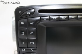 Genuine Mercedes W203 Radio Comand 2.0 CD Navigation C-Class 2-DIN E/Head Unit