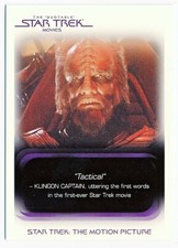 Star Trek The Movies Quotable Complete Set #Q1-Q10