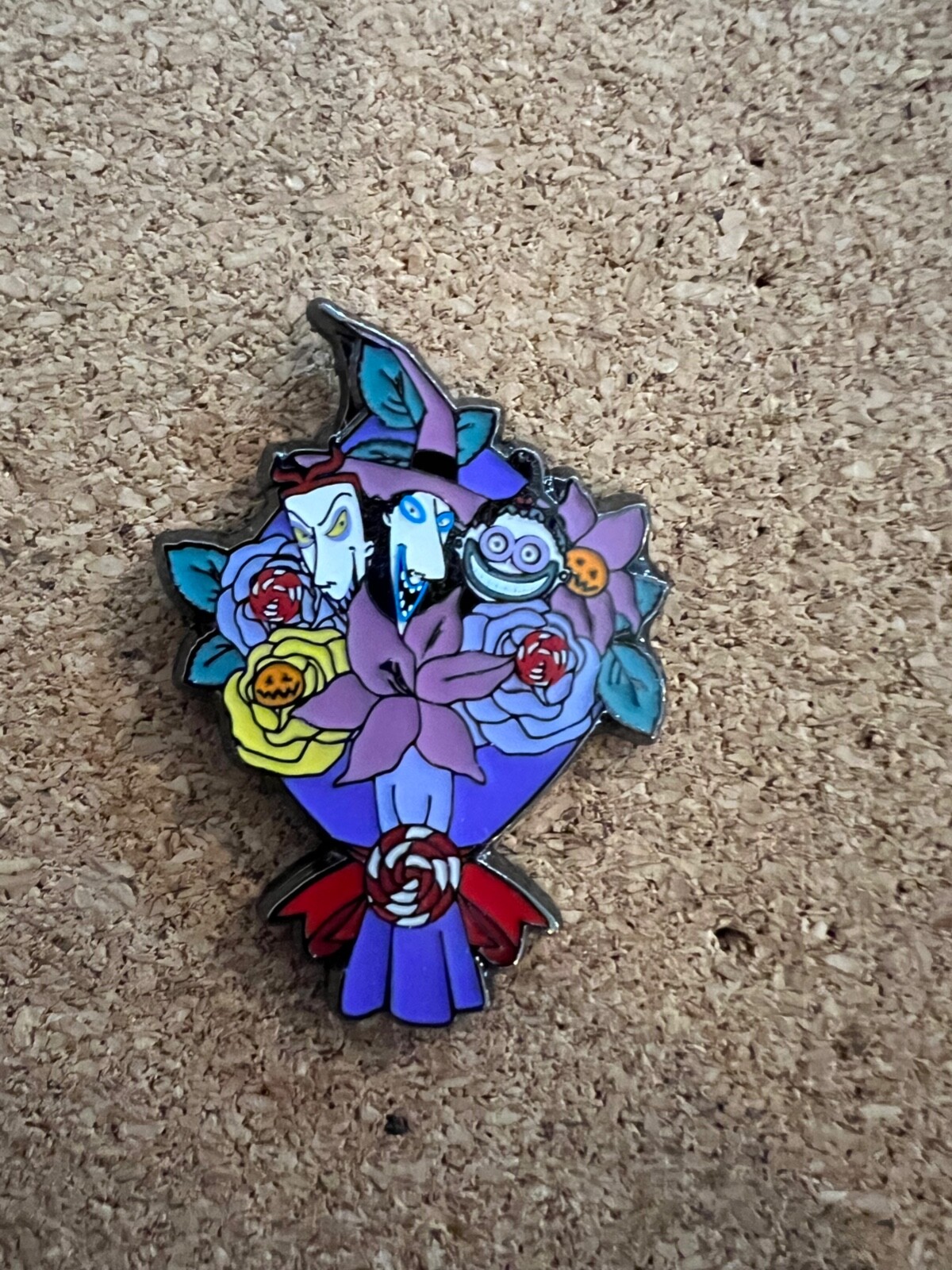 Disney Pin - Loungefly Nightmare Before Christmas Bouquet - Lock Shock & Barrel