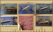 PROMOTION: 12 vintage John Mitchell's Engrossing Pens 0131/0132/0133/0134/0135