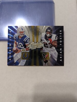 2014 Absolute Quad Andrew Luck Foster Wayne Walker Colts Texans Titans 20th Anni