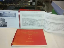 RPC PUBLICATIONS PULLMAN STANDARD LIBRARY VOL 1 ATSF SANTA FE SPIRAL NEW