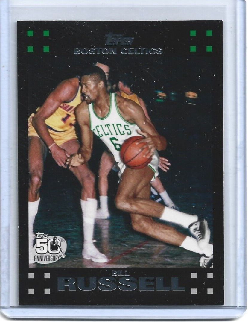 Bill Russell- Boston Celtics-2007-08 Topps Basketball #6 | eBay