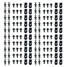 140x For Toyota Body Bolts U-nut Clips M6 Engine Under Cover Splash Shield Guard