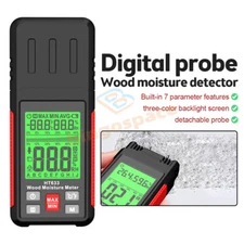 HT633 Portable Digital Wood Moisture Meter Professional 0~57% Timber Hygrometer