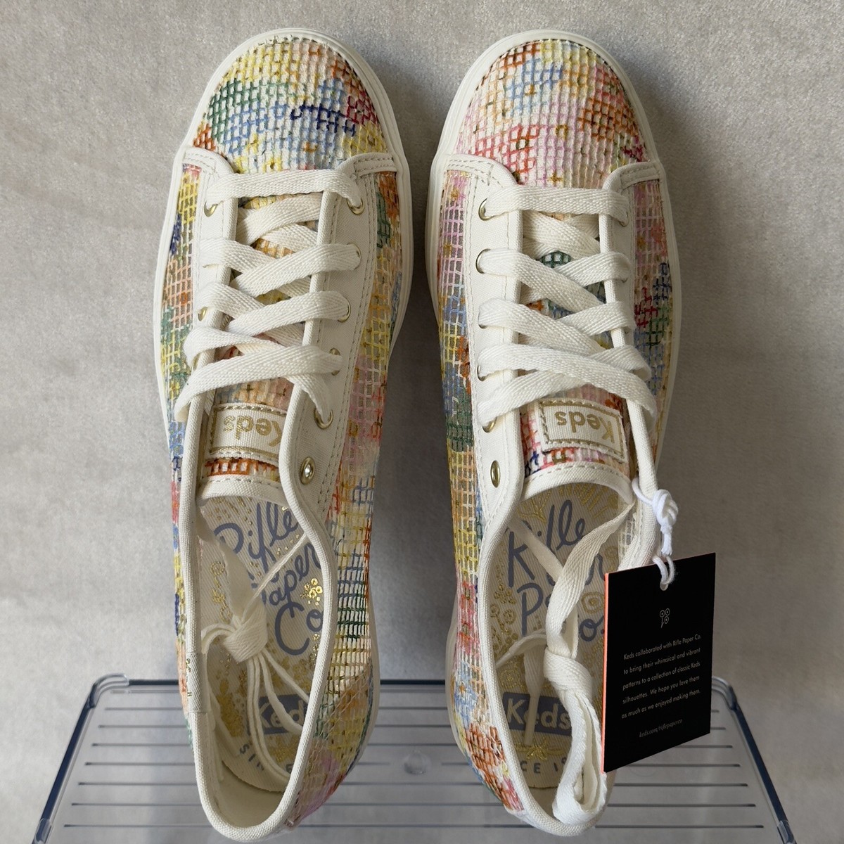 Triple Kick Keds Whimsy Shoes BRAND NEW Keds X Rifle Paper Triple