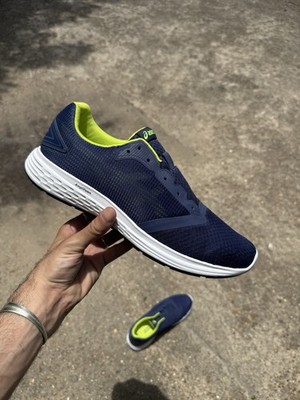 NEW ASICS Patriot 10 Men Running Sneakers Size 13 Blue Deep Ocean