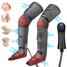 Beinmassagegerät Luftdruck Massage Oberschenkel Waden Füße Wärme 5 Stufen Beinen