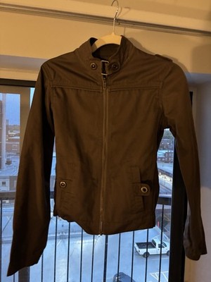 Volcom brown jacket A Versatile Brown Jacket Size Small
