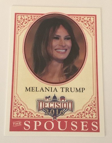 Carta Decisione 2016 Gli Sposi Melania Trump #63 - Foto 1 di 2