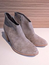 Jeffrey Campbell Kamet Ankle Boots Taupe