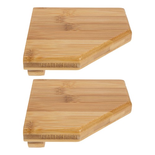  2 Stück Badregale Eck Standregal Aufsteller Schwebend - Bild 7 von 12