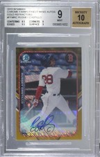 2015 Bowman Gold 25/50 Rusney Castillo #FFM-RC BGS 9 MINT Auto 1b0