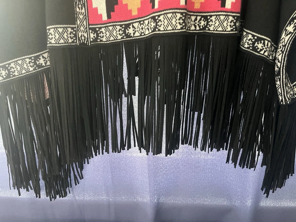 Hermoso Poncho Suéter Algodón Hecho por Odd Molly Boutique Talla 1/2 Mediano Foto 2 de 4