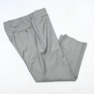 Brooks Brothers Dress Pants 100% Merino Wool Regent Vitale Barberis Mens 36*x26''