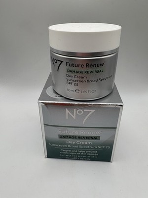 No7 Future Renew Damage Reversal Day Cream SPF 25  1.69 oz