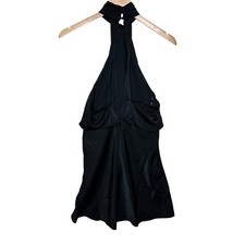 NWT Asos Design Women's Halter Neck Dress size 4 Black