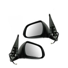 Side Mirror Set Power Textured for Toyota Tacoma 2012-2015
