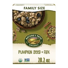 Nature's Path Organic Pumpkin Seed + Flax Granola Cereal 28.2 oz Box